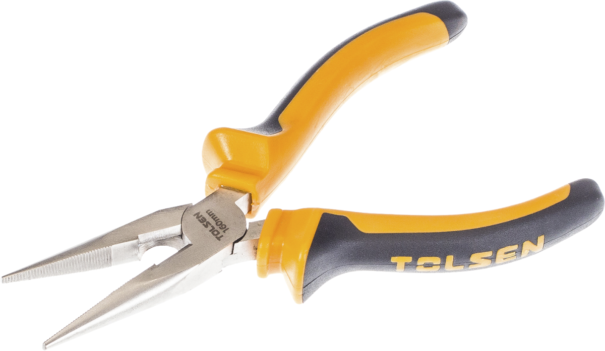 E-shop TOLSEN Kliešte pologuľaté priame 160 mm 10006