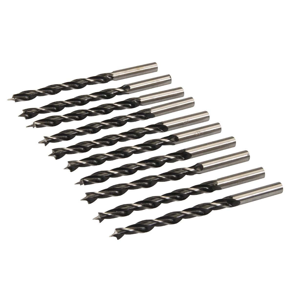 E-shop Vrták do dreva Silverline 6 mm, súprava 10 ks 425714