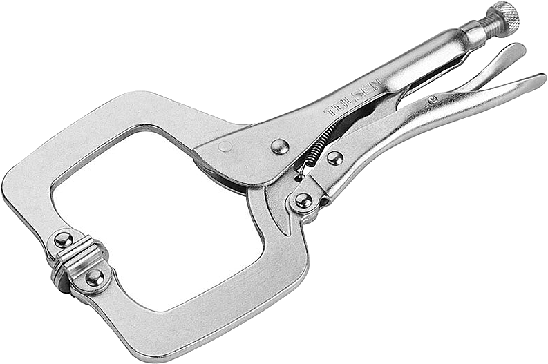 E-shop TOLSEN Kliešte samosvorné tvaru C 280 mm 10056