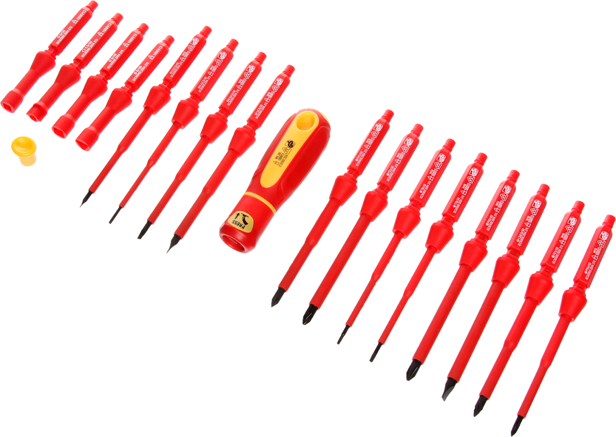 E-shop Skrutkovače VDE, súprava 18 ks RA2501