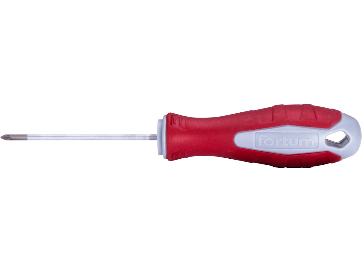 E-shop Fortum Šroubovák křížový pozidriv, PZ 0 × 75 mm, S2 4740301