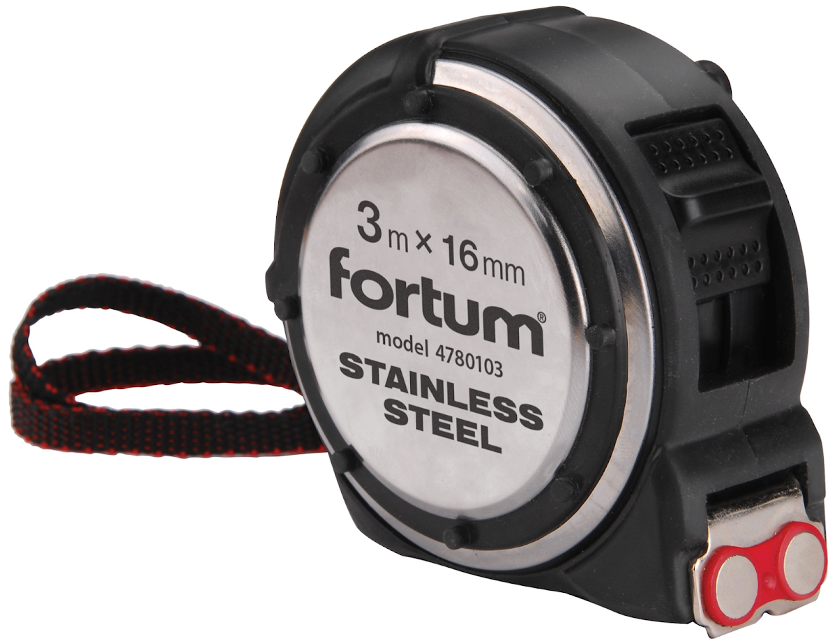 E-shop Fortum Meter zvinovací z nehrdzavejúcej ocele, 3 m 4780103
