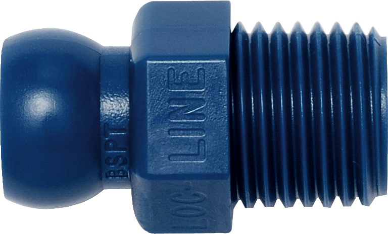 E-shop Hrdlo 1/4" so závitom BSPT 1/4" LOC-LINE 49438