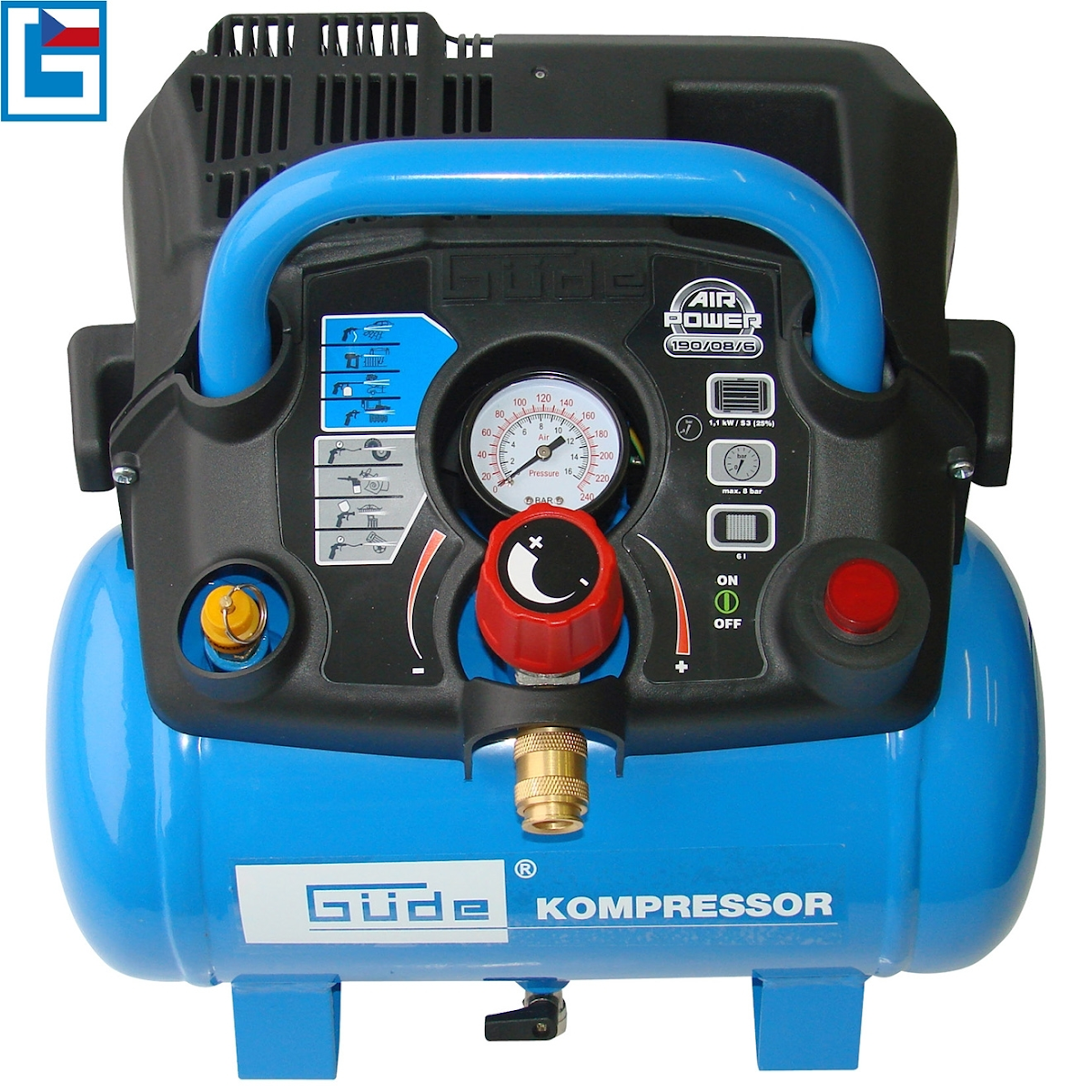 E-shop GÜDE Kompresor AIRPOWER 190/8/6 50089