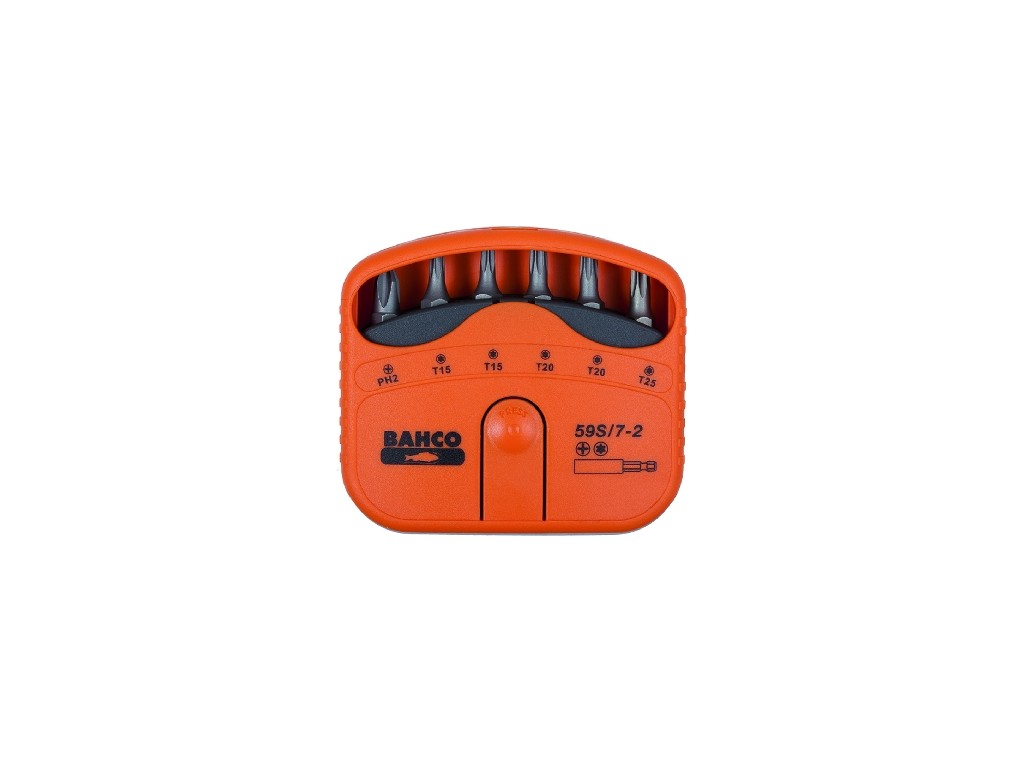 E-shop Bitová sada prílohy 7part. 59S/7-2 BAHCO 611796