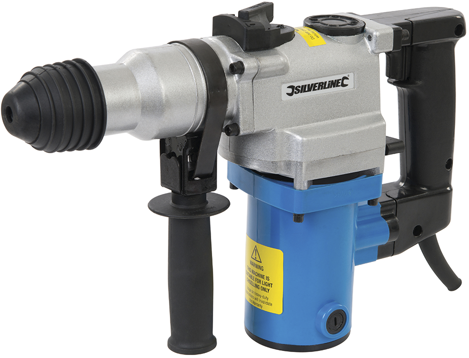E-shop Vŕtacie a sekacie kladivo SDS Plus 850 W Silverline 952118