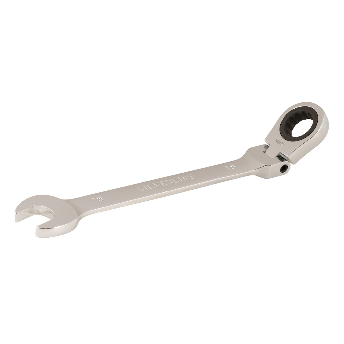 E-shop Račňový kľúč s kĺbom 18 mm Silverline 656621