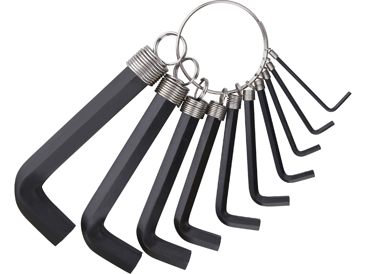E-shop EXTOL CRAFT L - kľúče IMBUS, súprava 10 ks, 2 - 14 mm 6612