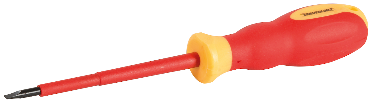 E-shop Skrutkovač VDE 0,8 × 4 × 100 mm Silverline 716610