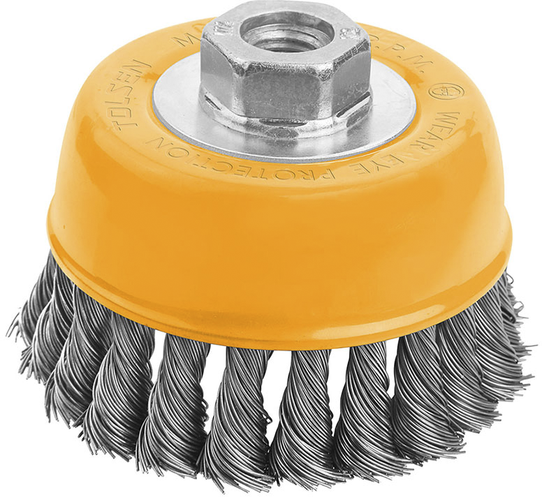 E-shop TOLSEN Kefa hrnčeková vrkočová 75 mm – M14 77611