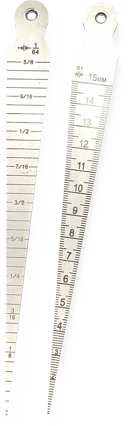 E-shop Dasqua Mierka škárová kužeľová 1 – 15 mm 8521-0005