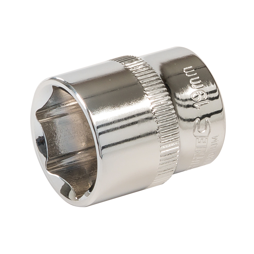 E-shop Kľúč nástrčný krátky Silverline 3/8" HEX, 19 mm 859666