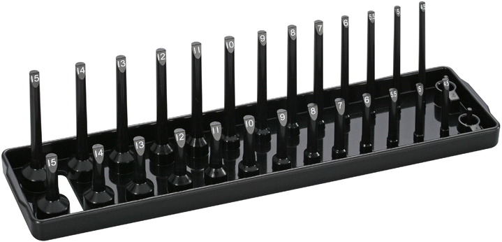 E-shop Stojan na kľúče GOLA 1/4", 23 ks 131065903A