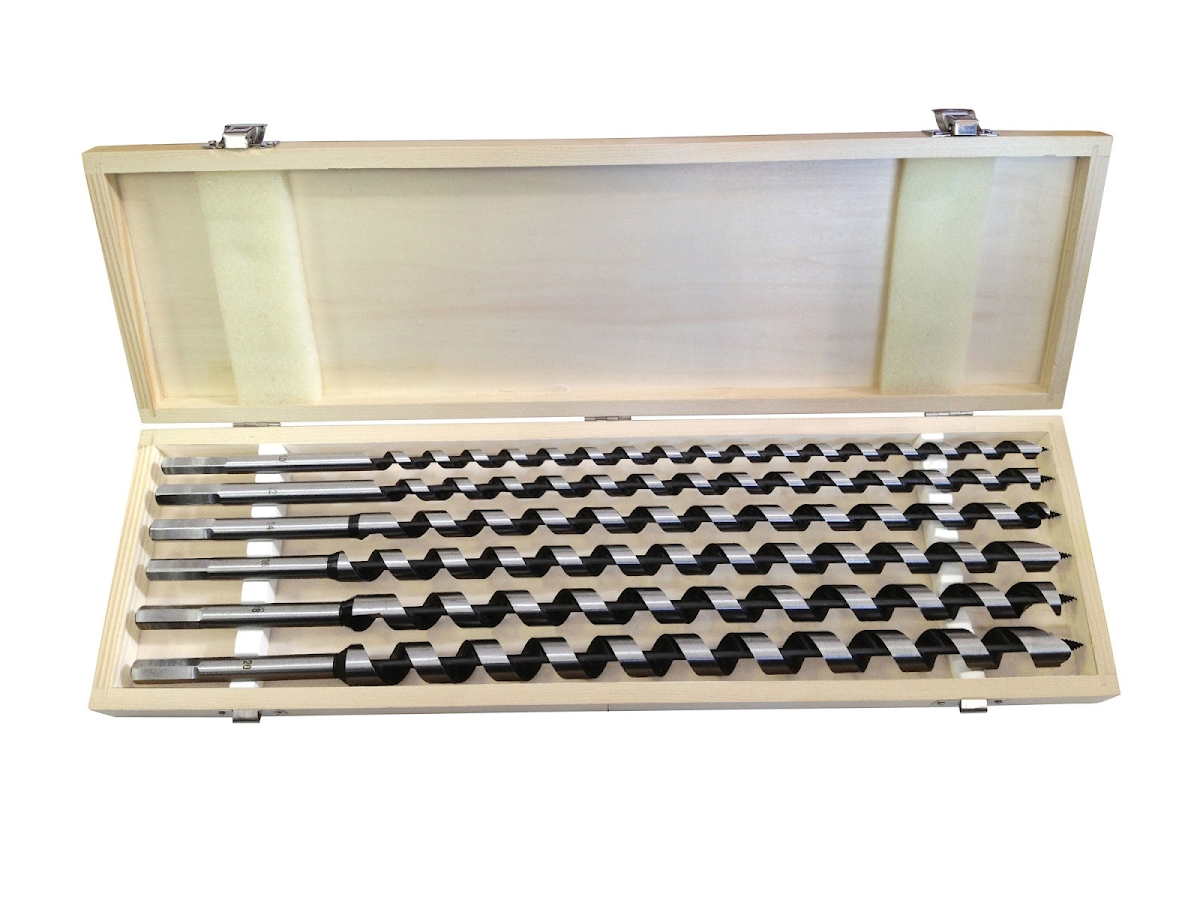 E-shop EXTOL PREMIUM Vrtáky hadovité do dreva, súprava 6 ks, ? 10 - 20 × 460 mm 8801292