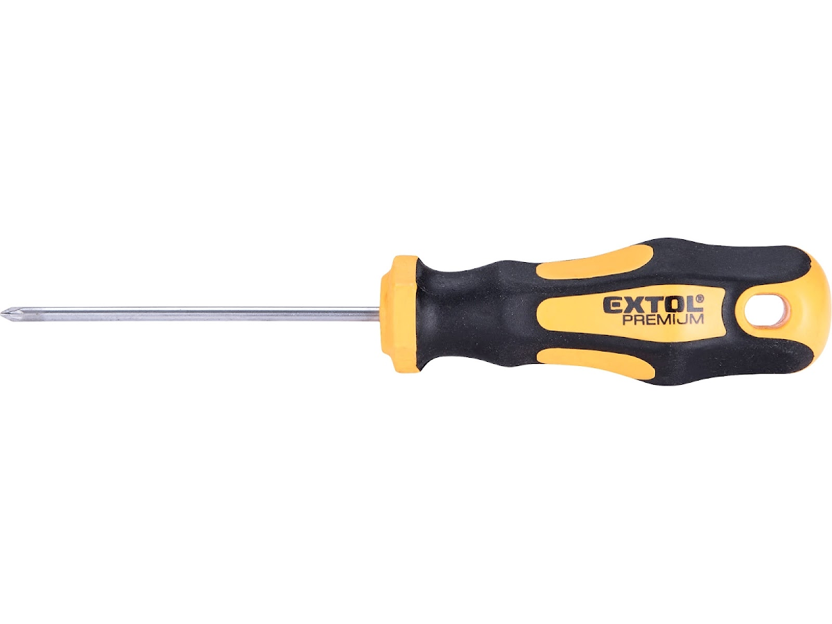 E-shop EXTOL PREMIUM Šroubovák křížový pozidriv, PZ 0 × 75 mm, CrV 8819235