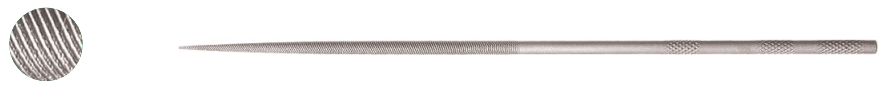 E-shop Jehlový pilník kruhový 3,5 mm, sek 1 286213841810