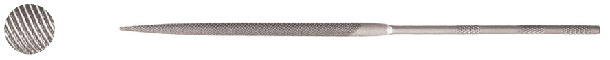 E-shop Jehlový pilník úsečový 6,0 × 2,2 mm, sek 2 286213851820