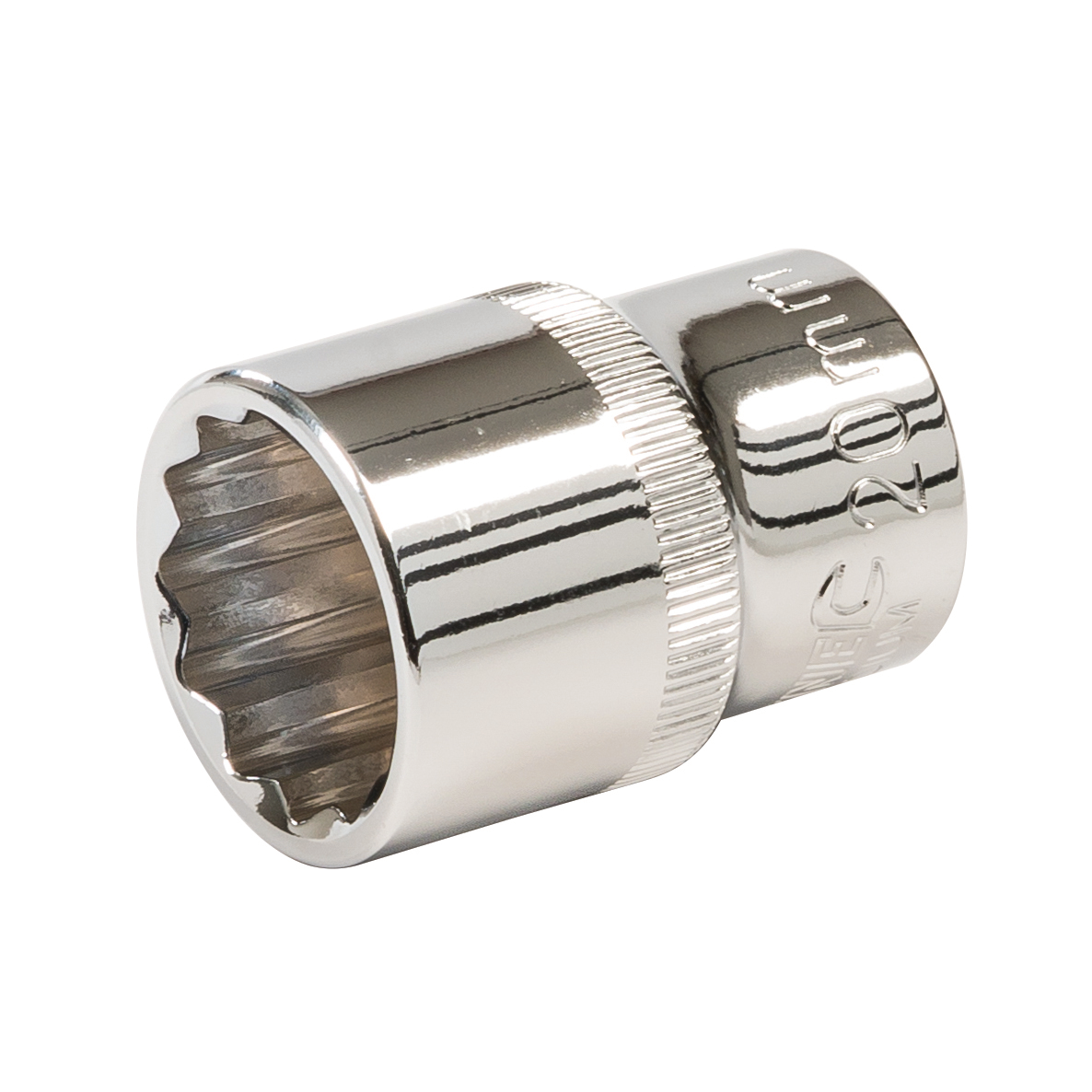 E-shop Kľúč nástrčný krátky Silverline 1/2", 12 hrán, 20 mm 889041