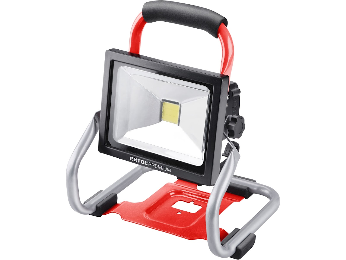 E-shop EXTOL PREMIUM Reflektor LED aku SHARE20 V, 1800 lm, 20 V Li - ión, 2000 mAh 8891870