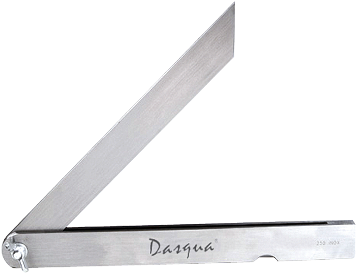 E-shop Dasqua Nástroj na meranie a rysovanie uhlov (pokosník) 300 mm 9251-1115