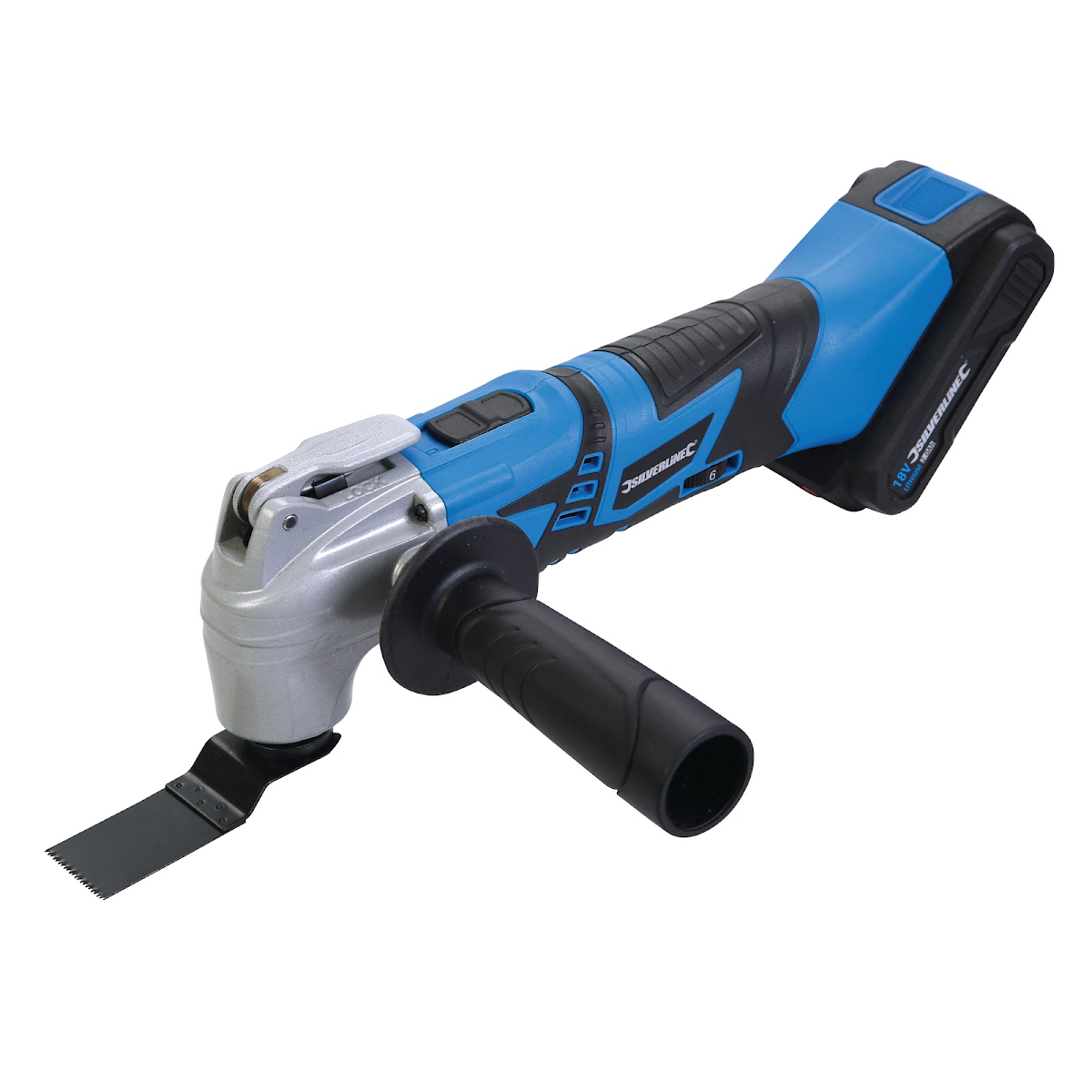 E-shop Aku multifunkčný oscilačný nástroj 18 V/2 Ah Silverline 948829