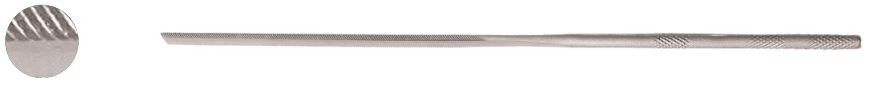 E-shop Jehlový pilník pl. zaobl. 7,0 ×1,7 mm, sek 1 286213902010