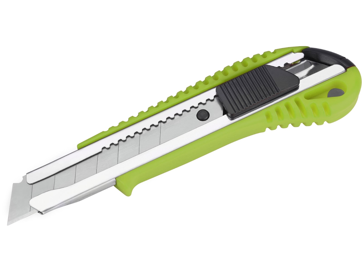 E-shop EXTOL CRAFT Nôž ulamovací s kovovou výstuhou, 18 mm auto - lock 955006
