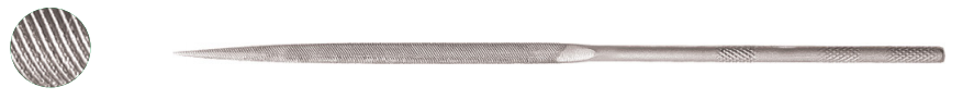 E-shop Jehlový pilník oválový 4,6 × 2,1 mm , sek 4 286213911640