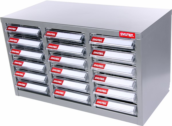 E-shop SHUTER Organizér s 18 zásuvkami SH A6-318P