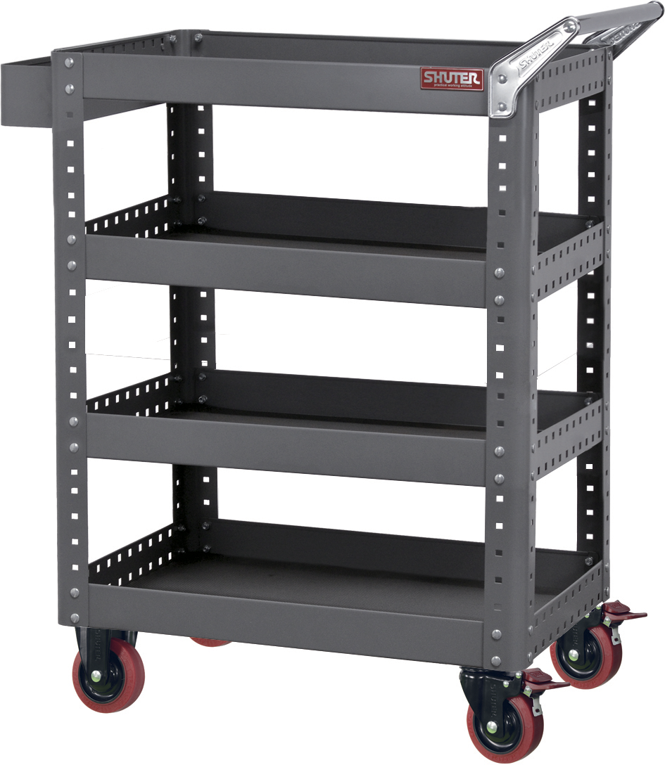 E-shop SHUTER Dielenský vozík - 4 police CT-23A