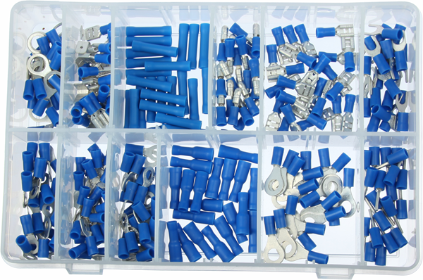 E-shop Konektory BLUE, súprava 275 ks GE-338