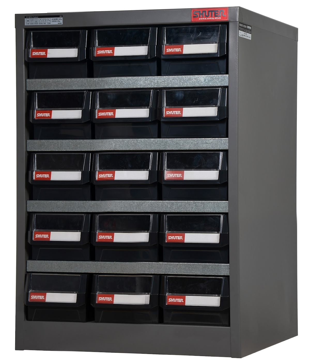 E-shop SHUTER Organizér s 15 zásuvkami HD PROFI HD-315