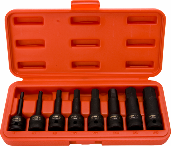 E-shop Hroty HEX-IN 1/2", súprava JTC-J408LH