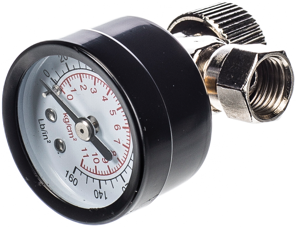 E-shop Ventil regulačný 1/4" s manometrom PG-03