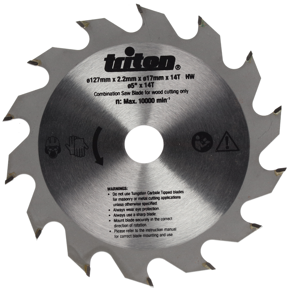 E-shop Pílový kotúč 127 mm Triton 614598