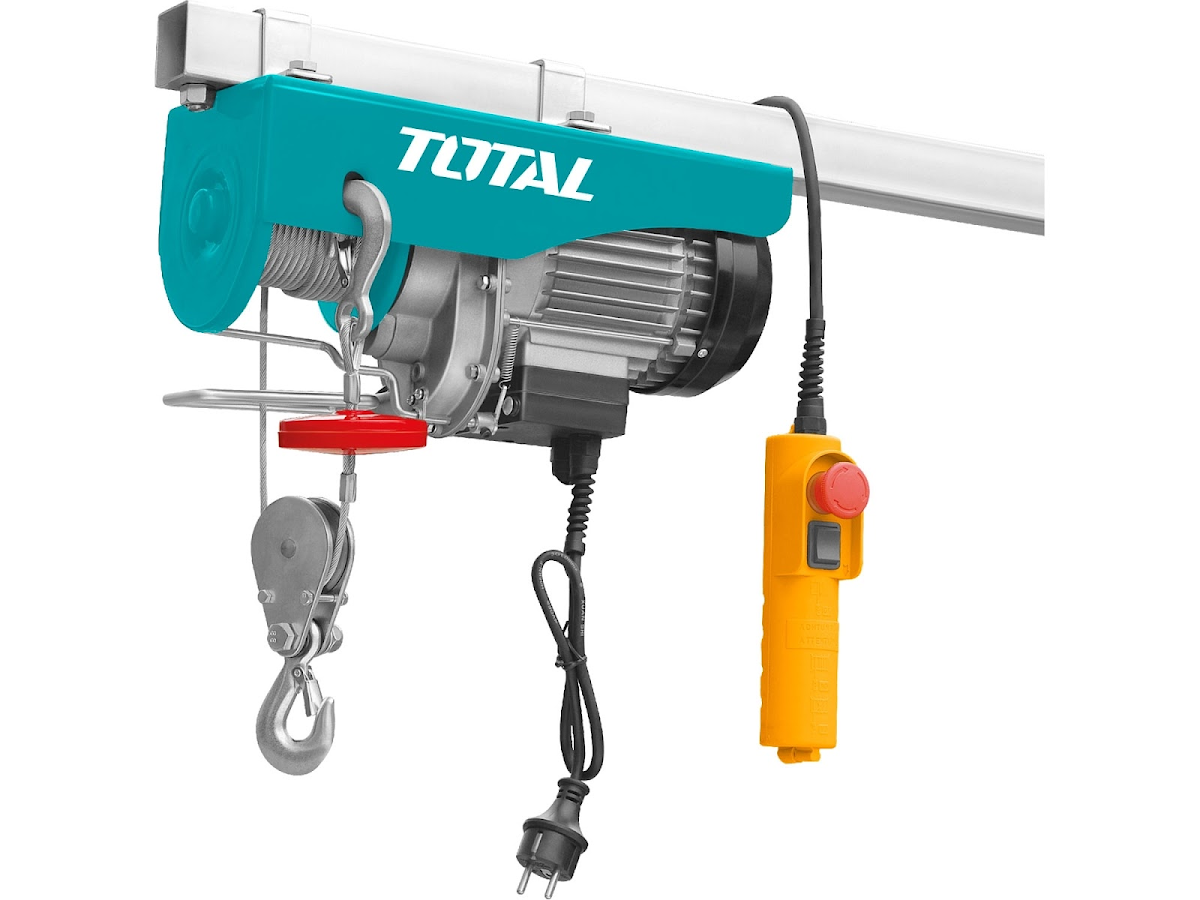 E-shop TOTAL Elektrický kladkostroj, 500 kg, 900 W TLH1952
