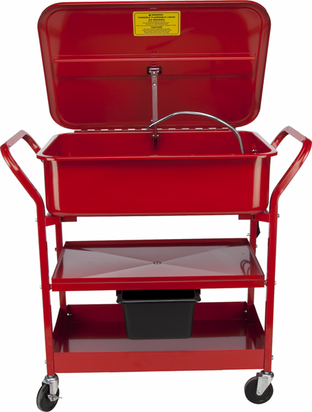 E-shop Torin BIG RED Stôl umývací s odkladacou plochou 75 l TRG4001-20M
