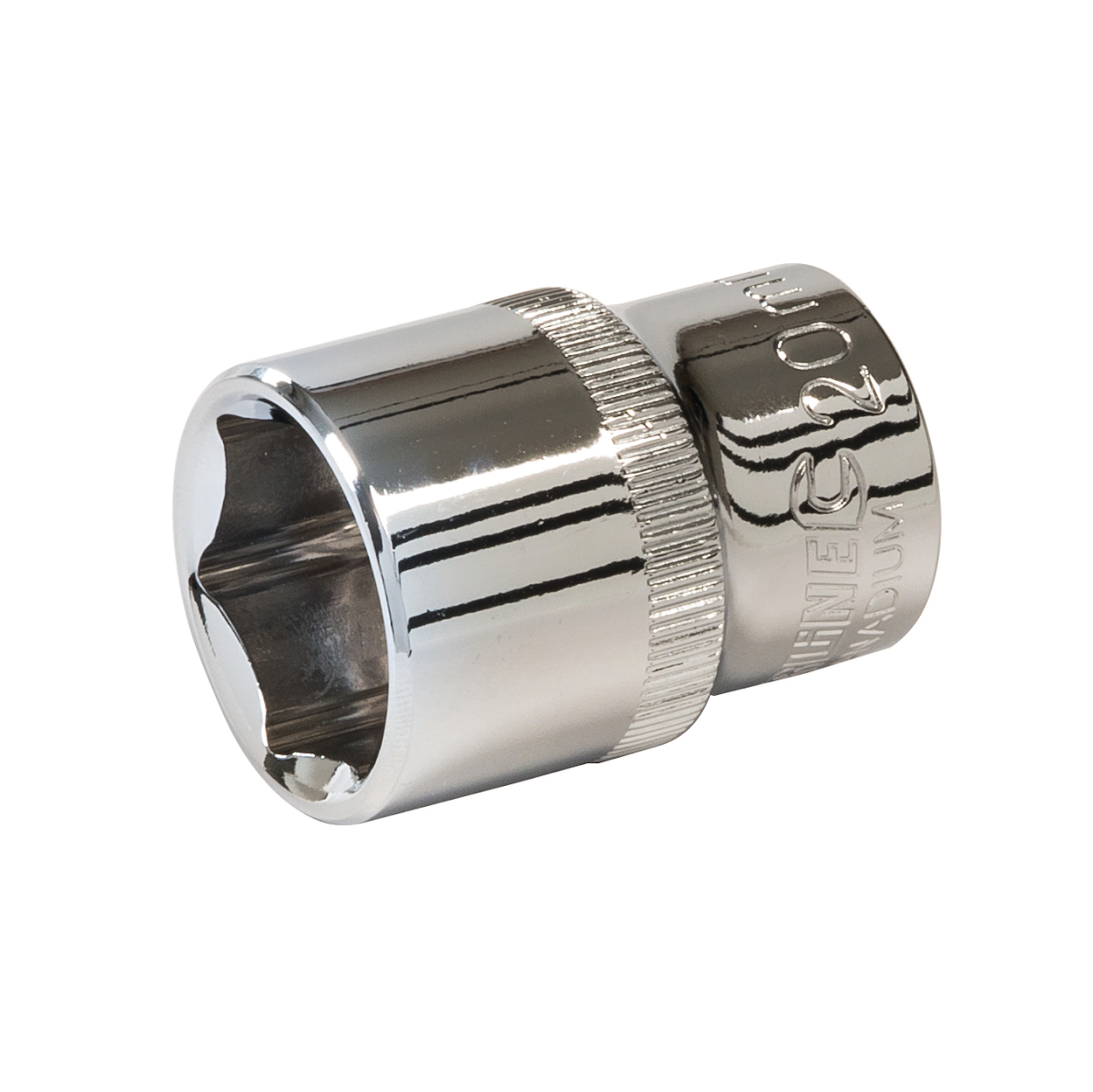 E-shop Kľúč nástrčný krátky Silverline 1/2" HEX, 20 mm 257692
