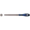 Pilník dielenský plochošpicatý 200 mm, s ergonomickou rukoväťou, 20 × 5 mm, sek 2