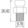Hrdlo 1/4" so závitom BSPT 1/8" LOC-LINE