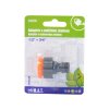 Adaptér so ženskou niťou 1/2" + 3/4" AQUA