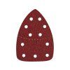 Papiere brúsne delta, suchý zips, bal.10 ks, 149 × 105 mm, P80