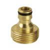 Adaptér vonkajší zavit, 3/4", MOSAZ