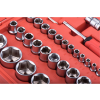 Hlavice nástrčné, sada 94ks, 1/4", 1/2", CrV/S2, EXTOL PREMIUM