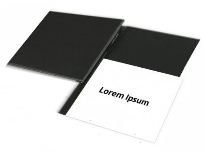 Desky s násuvnou lištou polotovary čtverec 21,7 x 21,7 cm