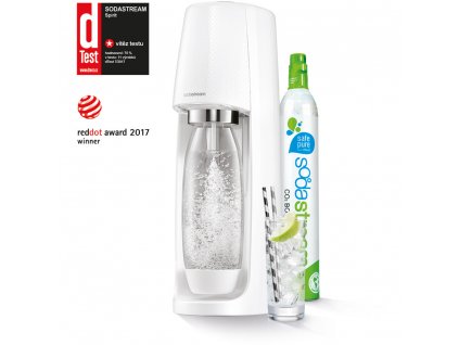 1124 sodastream vyrobnik spirit white