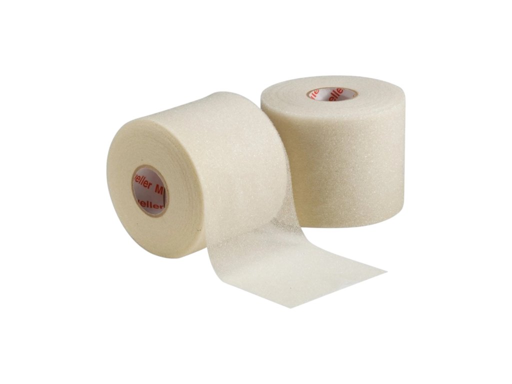 924 mueller mwrap colored podtejpovaci molitanova paska bezova 7 cm x 27 4 m Photoroom