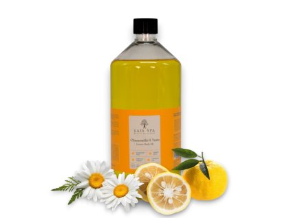 Körpermassageöl mit Kamille und Yuzu (Chamomile & Yuzu) - GAIA SPA