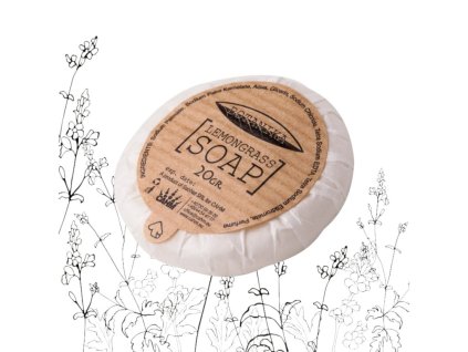 Seife 20gr BOTANIKA, plissiertes Papier