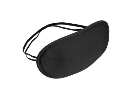 Schlafmaske, schwarz
